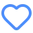 dating advertising heart icon