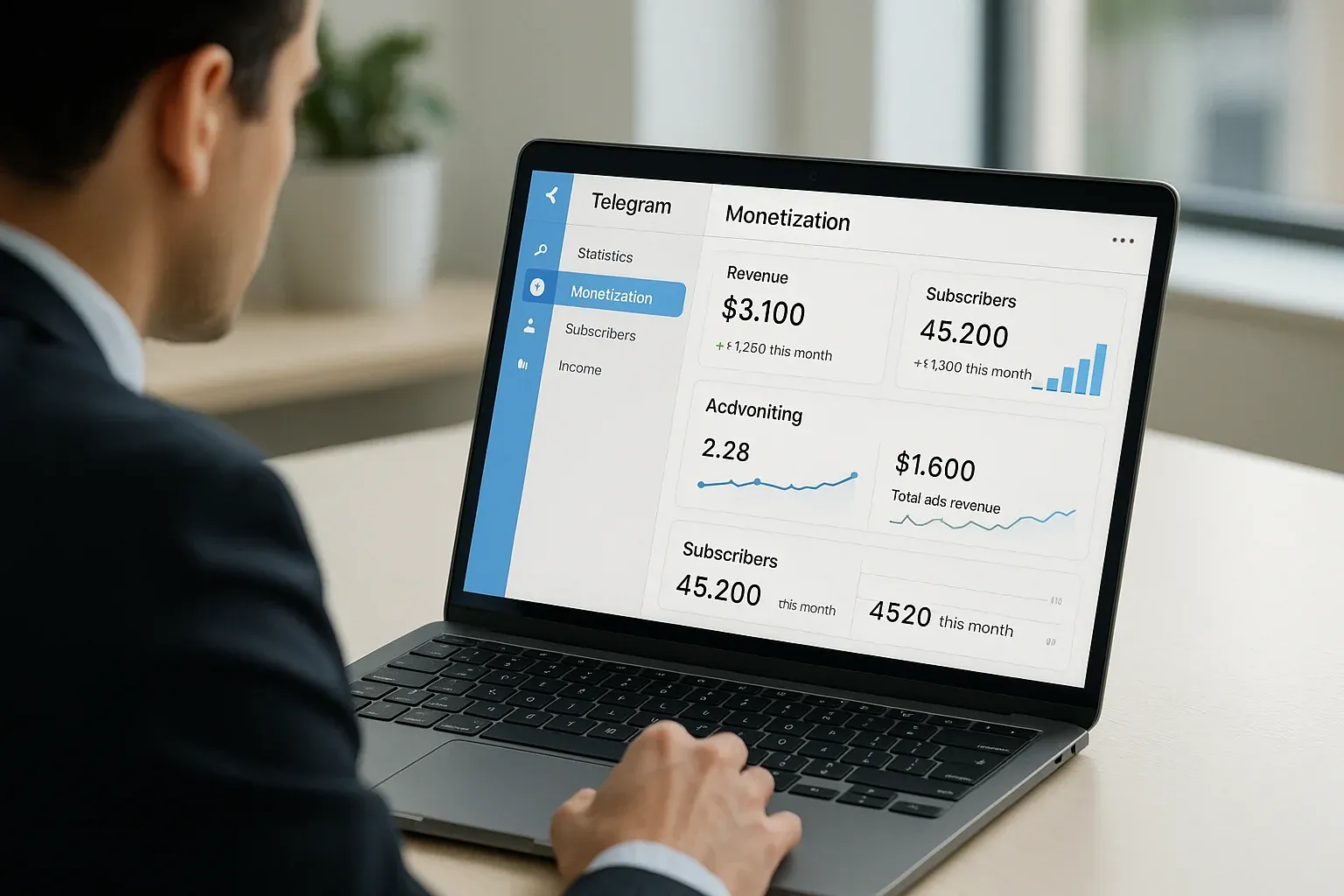 how to monetize channels on telegram